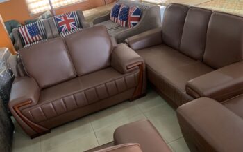 7 seater leather sofa